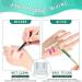Zerodeko Palettes de Maquillage Jetables Auto-Adh sives 6 CM Film PU Transparent tanche 100 Pi ces pour M lange de Couleurs Fond de Teint Liquide et Vernis Ongles Accessoires - Buy Online on GoSupps.com