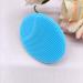 Sgnsvj Exfoliating and Massaging Cradle Cap Soft Baby Brush for Baby Blue and White 2 Pack - Buy Online on GoSupps.com