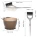 BauGger Hair Dye Kit - 3-Piece Set with Brush Comb & Mixing Bowl | Professional Hair Coloring Tools for Home & Salon Use - Buy Online on GoSupps.com