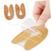 Buy Healvian 6 Pairs Transparent Heel Pad Silicone Insoles - Perfect for Achilles Tendonitis & Heel Pain Relief | Heel Cups & Lifts for Men - Buy Online on GoSupps.com