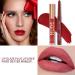  G n rique INTEROOKIE Mist Face Mouth Red Lip Line Christmas Color Makeup will not fade or stick to lip glaze cup matte lip color (04#) - Buy Online on GoSupps.com