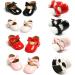 RVROVIC Baby Girl Moccasins | Infant Princess Sparkly Soft Sole Shoes | 0-6 Months | Black - Buy Online on GoSupps.com