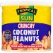 4 x 165g Natural Crunchy Coconut Cream Coated Peanuts Roasted Nuts Snack Lunch Bar Food - Buy Online on GoSupps.com