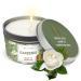 Magnificent 101 Long Lasting Gardenia Scented Smudge Candle | 6 Oz - 35 Hour Burn | All Natural & Organic Candle for Manifestation Purification & House Energy Cleansing | What You Seek Is Seeking You