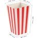 ZOENHOU Pack of 120 Popcorn Bags Red/White Striped Popcorn Bags Small Popcorn Boxes Mini Snack Boxes Cardboard Candy Container Set for Sweets Popcorn Party Cinema Easter Birthday Party - Buy Online on GoSupps.com