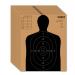 Highwild Paper Shooting Targets Silhouette Cardboard Targets for Shooting Torso Paper Targets - ISPC/USPSA/IDPA 50 PACK - 13" X 16"