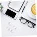 Shop Soft Silicone Nose Pads for Glasses | 5 Pairs of Clear U-Form Mini Nose Pads | Slipproof Pebble Gel for Comfort - Buy Online on GoSupps.com