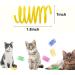 Menmamenma 12 Pcs Cat Toys Interactive Plastic Colorful Spring Kitten Toy to Kill Time and Keep Fit for Cat Bouncing Play Swatting Biting Training Fun Gift for Pets Spiral Springs - Buy Online on GoSupps.com