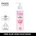 FACESCANADA Pink Aloe Vera Face Wash | Ultra Hydrating Cleanser with Hyaluronic Acid & Glycerin | Refreshes Soothes & Helps Maintain Moisture Balance | Daily Gentle Skincare | 3.38 Fl Oz (100ml) - Buy Online on GoSupps.com