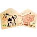 Shop Hess Wooden Toys 14313 - Handmade Wooden Mouse Picture Book for Kids 6+ Months - Eco-Friendly Farm Motifs - Buy Online on GoSupps.com