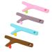 Silicone Baby Bite Ring Toys - Food-Grade Chewy Teething Straws for Toddlers | 4 Flexible Pieces for Massage & Comfort - Buy Online on GoSupps.com