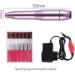 Nail Drill Portable Electric Kit Manicure Pedicure Polishing Shape Tools Professional Nail File for Home Salon Use - Buy Online on GoSupps.com