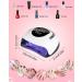 220W UV Lamp for Gel Nails - Professional LED Nail Dryer with Timer & Sensor for Home & Salon Use - Buy Online on GoSupps.com
