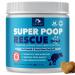 Super Poop Rescue Chews by Petpal | Anal Gland Support | Digestion Probiotics Fibre Supplement for Dogs of All Ages | Scoot | (Chicken 90ct)