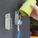 JISADER 2x Toothpaste Dispenser & Toothbrush Holder - Self-Adhesive Wall Hook for Easy Bathroom Organization - International Shipping Available - Buy Online on GoSupps.com