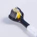 Buy Ergonomic Black Toothbrush with Soft Bristles | Non-Slip Design | 3-Sided Sensory for Sensitive Gums - Shop Internationally - Buy Online on GoSupps.com