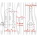 Shenghuis 316 Stainless Steel D Shackle Set - 3 Sizes (5/16, 3/8, 1/2) for Marine Boat Anchor - 2 Pack - Buy Online on GoSupps.com