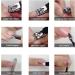 Manicure Set Nail Set Nail Clipper Kit Professional - Stainless Steel Pedicure Set Nail Grooming Kit of 18pcs with Case for Travel (Black) - Buy Online on GoSupps.com