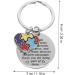 Shop Abaodam 2ST Key Pendant | Therapist Recognition & Teacher Therapy Keychain - Rustproof Heart-Shaped Puzzle Jewelry - Buy Online on GoSupps.com