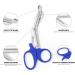 Nursing Scissor First Aid Tuff Cut Scissors Small Trauma Shears CE - Blue 5.5 - Buy Online on GoSupps.com