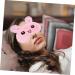 Buy Minkissy Plush Night Blindfold & Sleep Mask for Women - 3D Breathable Eye Cover Fluffy Pink - Perfect for Travel & Relaxation - Buy Online on GoSupps.com