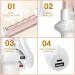 Sicunang Curling Iron Hair Curler with Ceramic Coating Barrel Portable Professional Curling Wand Instant Heat up to 450 F Dual Voltage Include Heat Resistant Glove - Buy Online on GoSupps.com