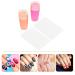 Buy Minkissy 2 Sets Clear Silicone Jelly Nail Art Stampers - Perfect for Manicure & Transfer Designs - Buy Online on GoSupps.com