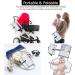 Menions Portable Nappy Changing Mat with Wipe-Pocket, Head Cushion, Waterproof Pad - Grey/Star Print | Travel Baby Change Bag for On-The-Go Parents - Buy Online on GoSupps.com