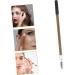 Mikinona Portable Eyebrow Non-smudging Home Women Makeup Wood Pencil Wooden for 1 count (Pack of 1) Coffee - Buy Online on GoSupps.com