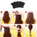 Elegant 40-Piece Hair Styling Accessories Kit - Black Magic Hair Twist Set for DIY Hair Styles - Ideal for Girls and Women - Buy Online on GoSupps.com