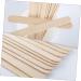 Beaupretty 200 STK Waxed Wooden Applicator Sticks - Professional Hair Removal Device for Nose & Body Waxing - Buy Online on GoSupps.com