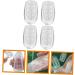 FOMIYES 2 Pairs Clear Adhesive Heel Pads for Women - High Heel Inserts & Cushions - Comfort & Support for Shoe Grips & Gel Pads - Buy Online on GoSupps.com