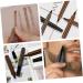 TOVINANNA 2pcs Beard Pencil Filler for Men Womens Eyebrow Pencil Micro Fork Eyebrow Pencil Artificial Fiber - Buy Online on GoSupps.com