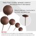 Astaron 20 Pack Mini Balloon Cake Toppers - Brown Tortendeko Balls for Weddings Baby Showers & Birthdays - Buy Online on GoSupps.com