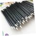 FOMIYES 100pcs Lip Gloss Disposable White Gel Disposable Makeup Liquid Eyeliner Brush Disposable Eyeliner Wand Applicator Eyeliner Liquid Lipstick Wands 15cmX10cm Black - Buy Online on GoSupps.com