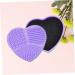 Buy UKCOCO Makeup Sponge & Cleaning Mat | Dual Use Cosmetic Case for Quick Clean | Best Makeup Brush Storage - Buy Online on GoSupps.com