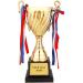 Large Gold Trophy Cup for Sports Tournaments & Competitions - Soccer, Football, Leagues, & Teamwork Awards - Buy Online on GoSupps.com