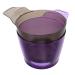 Vaguelly 2pi ces Gobelet M langeur Pour Cheveux Bol De Teinture Transparent Outil De Coloration Pour Coiffeur Set De Bols De M lange Pour Produits De Coloration Capillaire