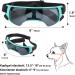 Petleso Dog Sunglasses - Anti-UV with Adjustable Strap for Small Dogs - Black - Buy Online on GoSupps.com