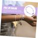 CALLARON Amethyst Bracelet Natural Beads Charm Stretch Bracelet Yoga Beads Bracelet Stretchy for Women Gemstone Beads Friendship Trendy Bracelets Balancing Wrist Chain Jewelry Miss Crystal 19X0.8CM Violet - Buy Online on GoSupps.com