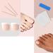 LIARTY Full Cover French Toenails Kit - 280 Natural Toe Nails with Adhesive Tabs & Accessories - Buy Online on GoSupps.com