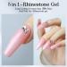 Double Rhythm 15ml Builder in a Bottle - Long Lasting Nail Strengthener Gel Polish | Soak Off UV Hard Gel for Nail Extensions & Thickening - Buy Online on GoSupps.com