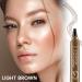 Lightsbetter Waterproof Brow Pen Precisely My Brow Pencil Magical Waterproof Brow Pen Tint My 4 Tip Brow Waterproof 24h Smudge Proof 5 Colours Available (02#) - Buy Online on GoSupps.com