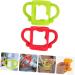 Toyvian 4 Pcs Bottle Handle Shower Milk Bottle Accessories Nursing Bottle Handle Grip Bottle Holder Feeder Bottle Clip 13.00X7.00X6.50CMx2pcs Assorted Colorx2pcs - Buy Online on GoSupps.com
