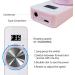Portable Nail Drill Machine 35000RPM Rechargeable Smart LCD Display Electric Nail Files Drill Tool Kit Adjustable Speed for Manicure Pedicure for Acrylic Gel Natural Nails Red - Buy Online on GoSupps.com