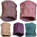 Bexdug Hair Elastics No Damage - Stretch Hair Bobbles Seamless Cotton Headband Rope Hair Bands Ponytail Holder Wide Hairties for Thick Heavy Curly Hair - Buy Online on GoSupps.com