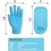 JIAHAO Moisturizing Spa Gloves and Socks for Dry Feet Thermoplastic Gel Repair to Heal Eczema Cracked Skin Calluses Cuticles Gel Lining Infused with Essential Oils Vitamins to Soften Skin - Buy Online on GoSupps.com