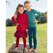 Kids Organic Virgin Wool Thermal Leggings - Blue Melange, 11-12 Years - Buy Online on GoSupps.com