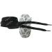 Coepoch Long Waxed Shoelaces for Skating & Ice Hockey - 96 Black/White | Durable & Stylish - Buy Online on GoSupps.com