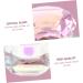 NUSITOU 1pc Nail Art Crystal Cup Mini Dappen Dish Glass Containers Glass Nail Art Cup Clear Container with Lid Glass Dappen Cup Small Containers with Lids Liquid Crystal Art Glass Love Cup 7.5x6cm Pink - Buy Online on GoSupps.com